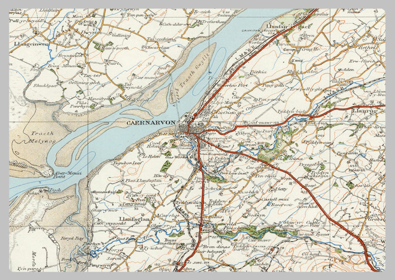 1920 Collection - Anglesey Ordnance Survey Map