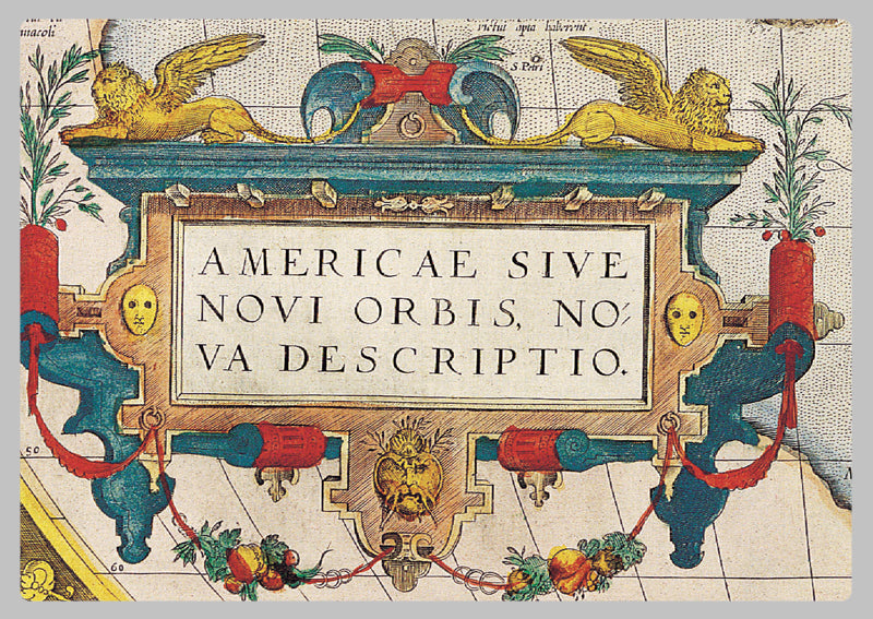 1578 - Map of USA by Abraham Ortelius