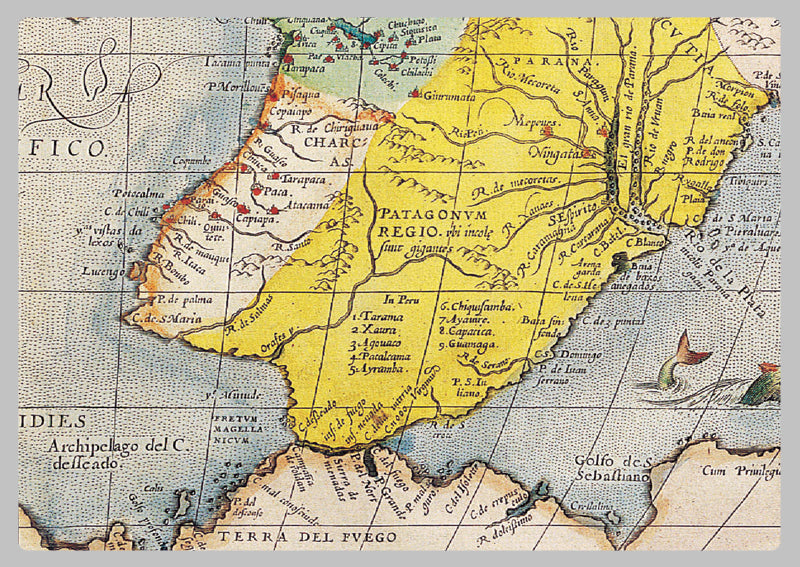 1578 - Map of USA by Abraham Ortelius