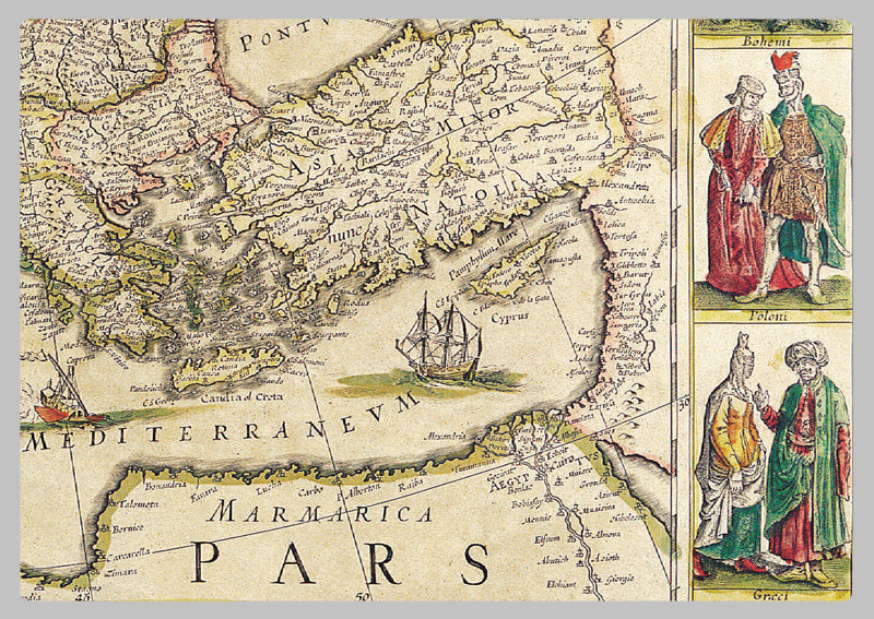 1645 - Map of Europe by Willem Blaeu
