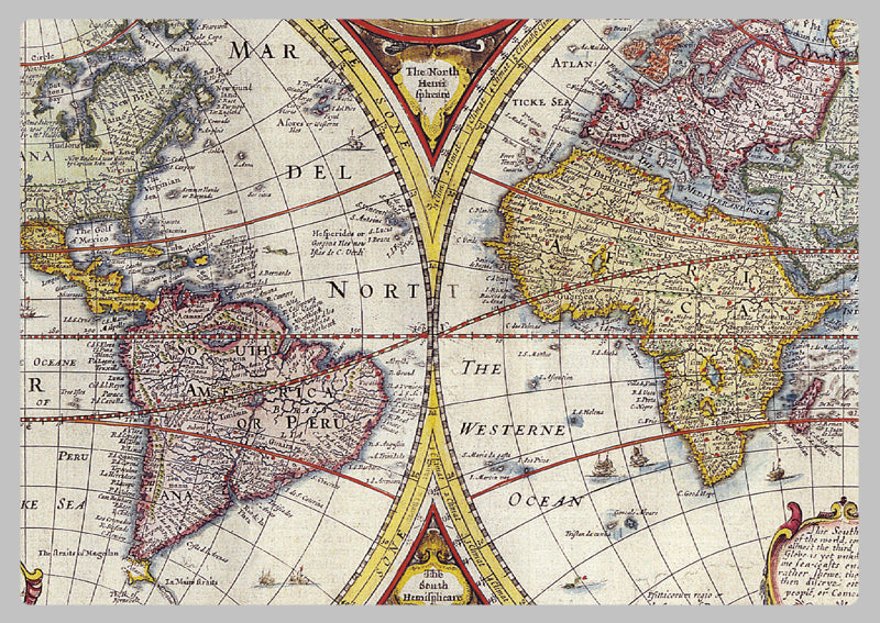 1646 - World Map by John Speed