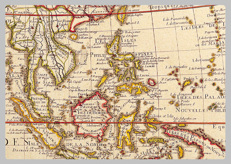 1731 - Map of Asia by Guillaume Danet