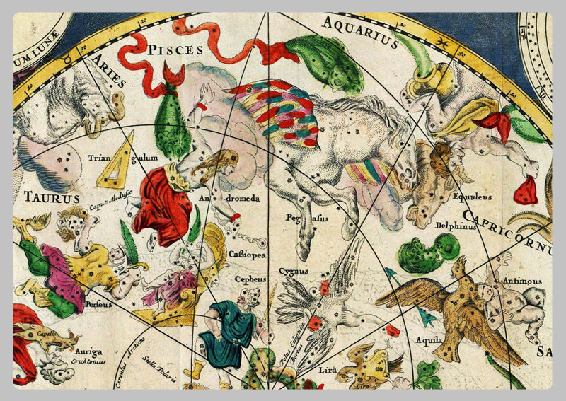 1670 - Celestial Map by Frederik de Wit