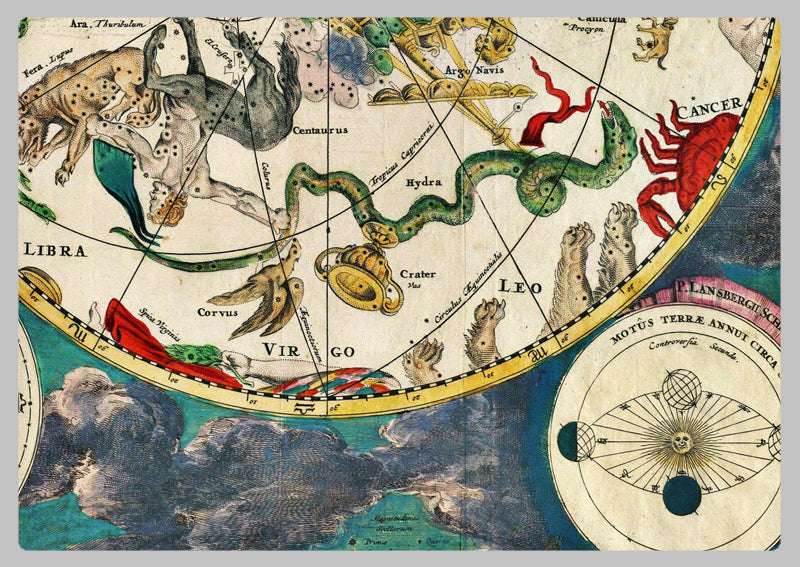 1670 - Celestial Map by Frederik de Wit