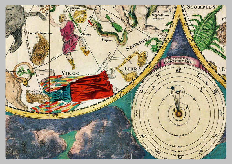 1670 - Celestial Map by Frederik de Wit