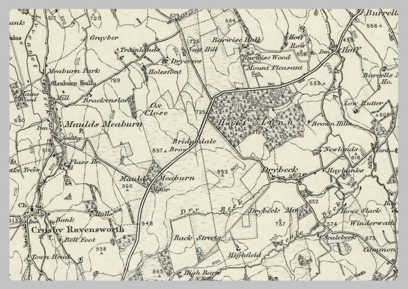 1890 Collection - Appleby (Penrith) Ordnance Survey Map