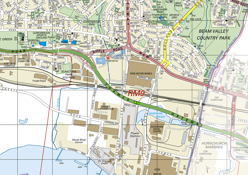 Barking & Dagenham London Borough Map– I Love Maps
