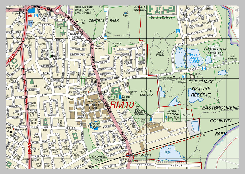 Barking & Dagenham London Borough Map– I Love Maps