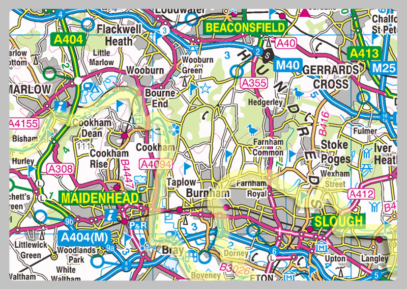 Berkshire County Map