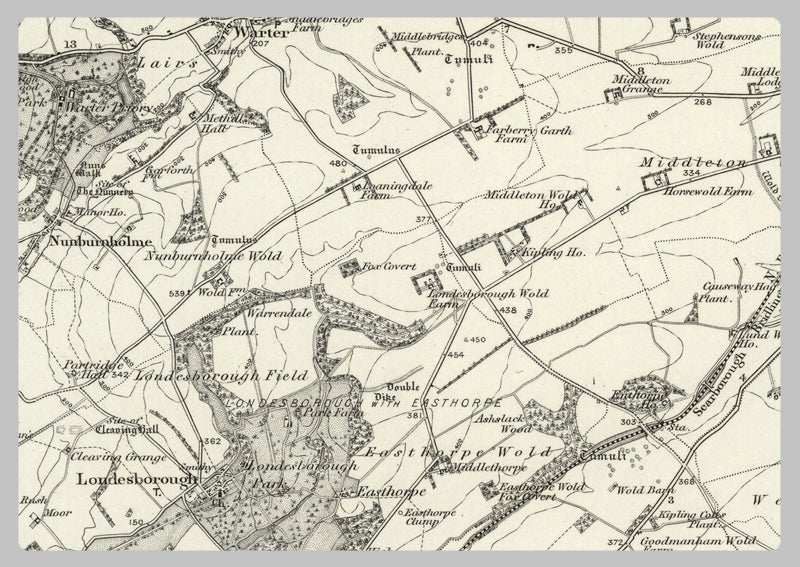1890 Collection - Beverly (Great Driffield) Ordnance Survey Map– I Love ...