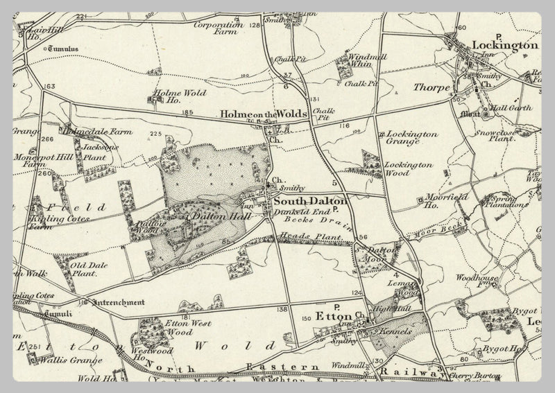 1890 Collection - Beverly (Great Driffield) Ordnance Survey Map