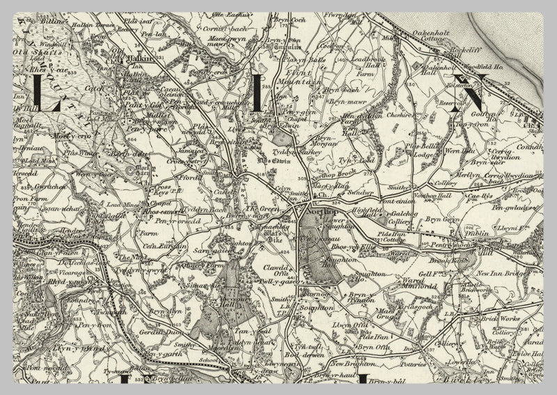 1890 Collection - Birkenhead Ordnance Survey Map
