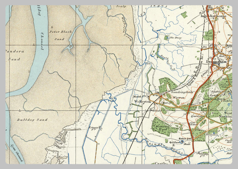 1920 Collection - Boston Ordnance Survey Map