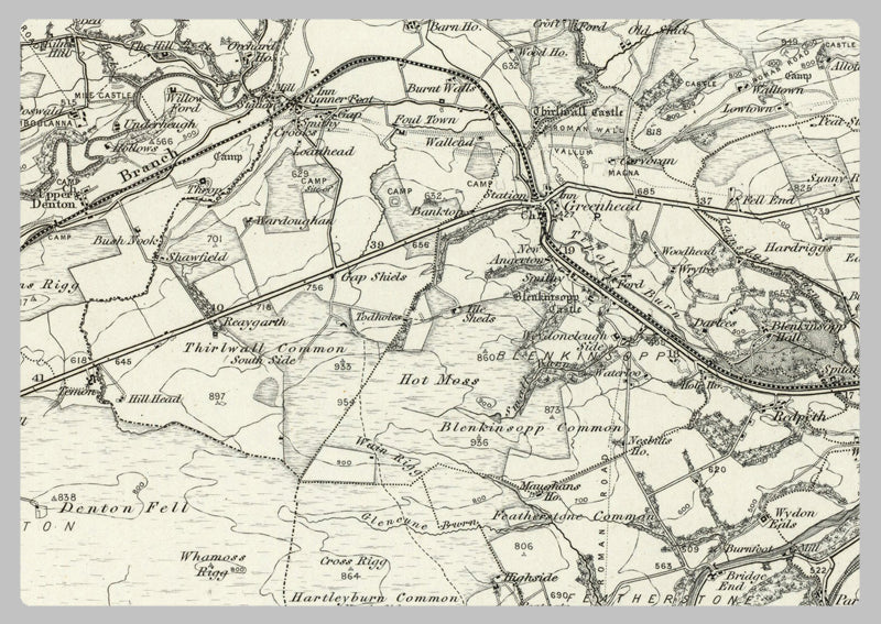 1890 Collection - Brampton (Shopford) Ordnance Survey Map
