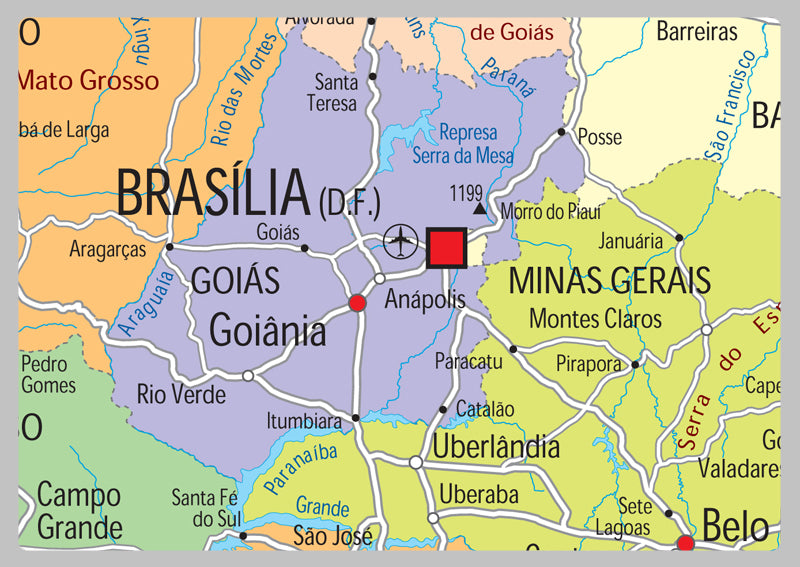 Brazil Political Map– I Love Maps