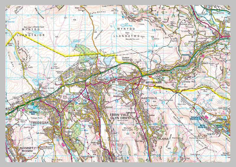 Brecon Beacon National Park Map