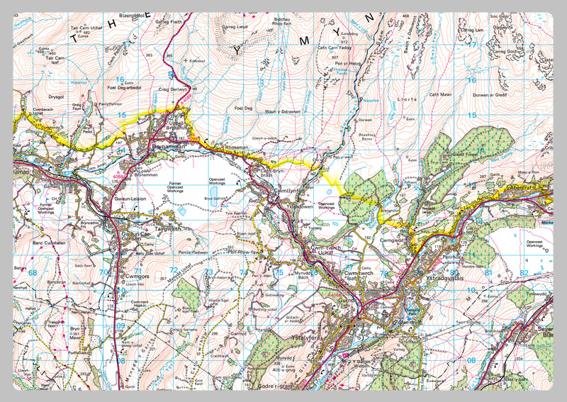 Brecon Beacon National Park Map