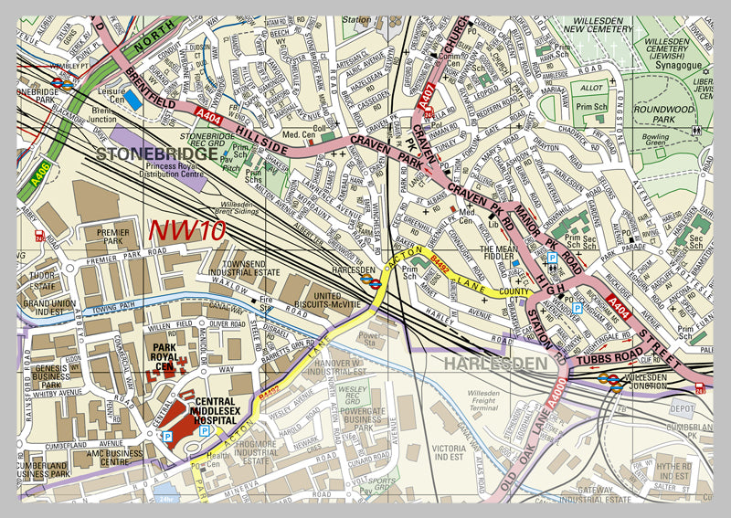 Brent London Borough Map