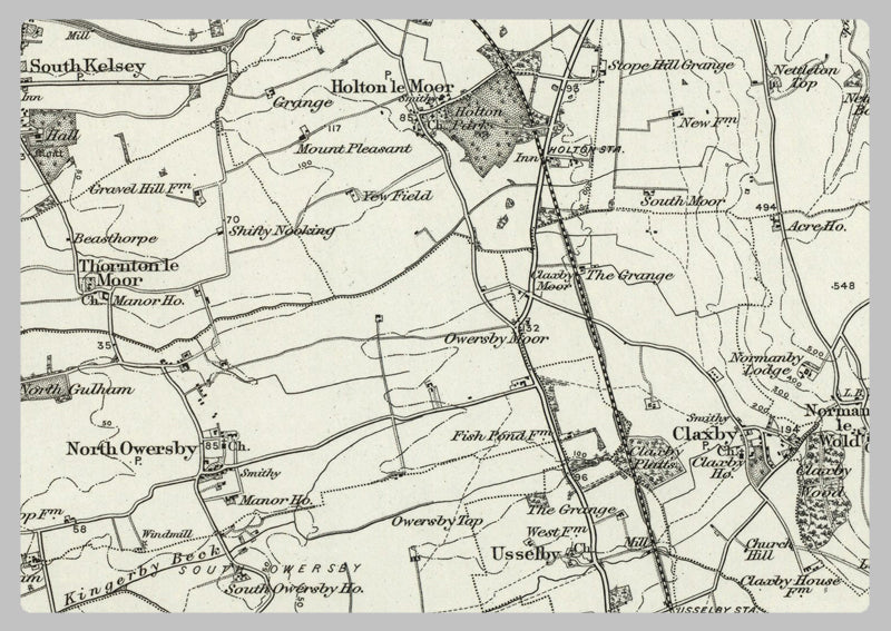 1890 Collection - Brigg (Kingston upon Hull) Ordnance Survey Map
