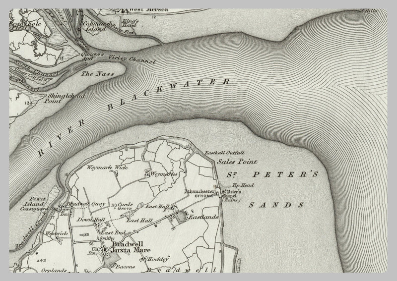 1890 Collection - Brightlingsea (Colchester) Ordnance Survey Map