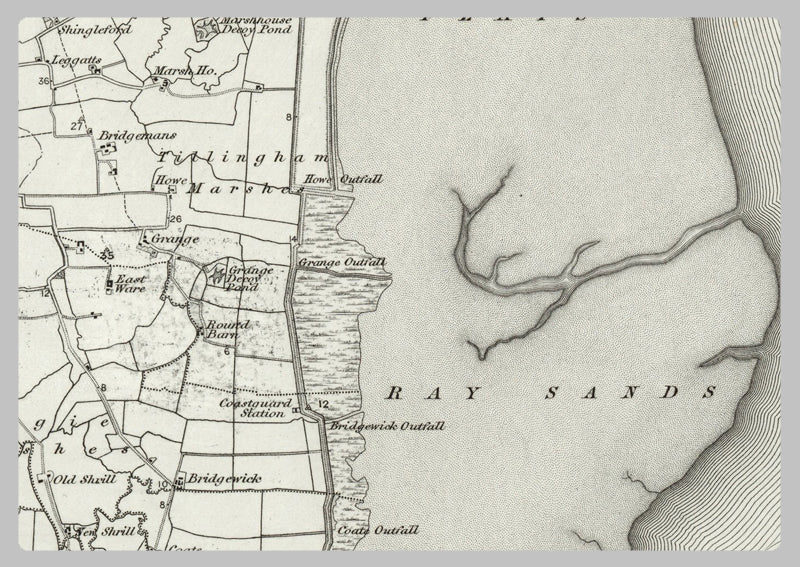 1890 Collection - Brightlingsea (Colchester) Ordnance Survey Map