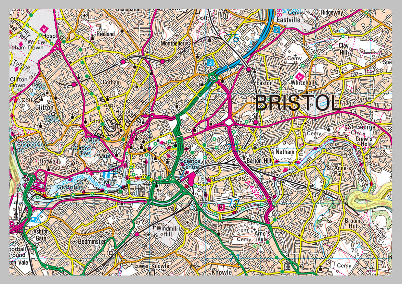 Another Bristol County Map – I Love Maps