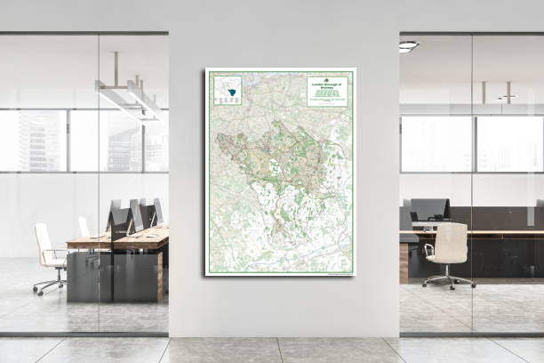 Bromley London Borough Map