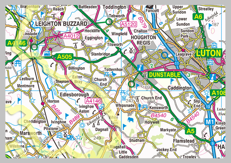 Buckinghamshire County Map