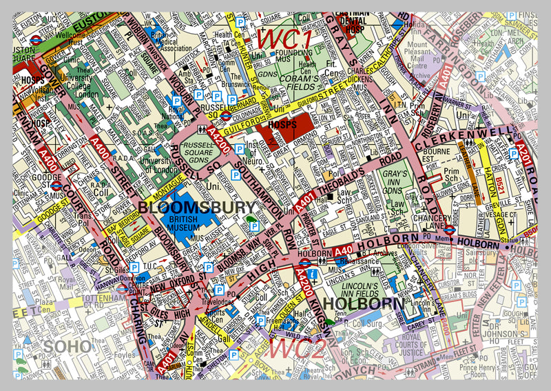 Camden London Borough Map