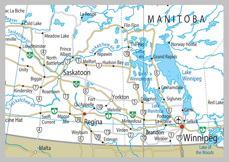 Canada Road Map