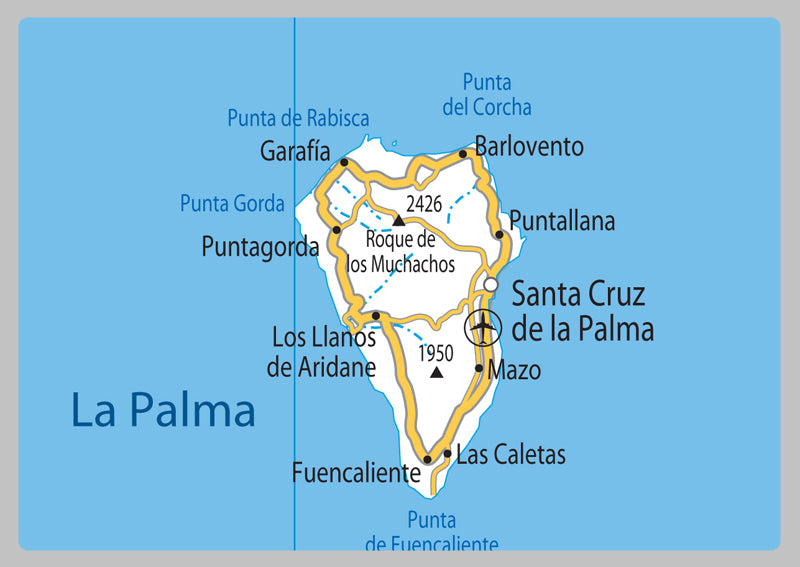 Canary Islands Road Map