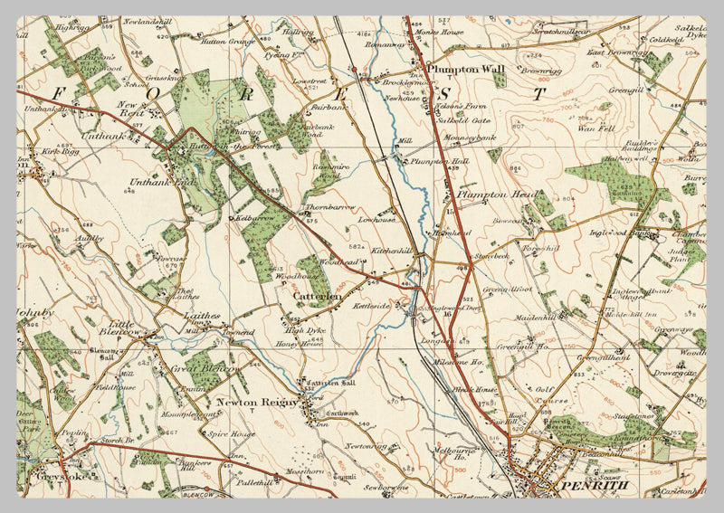1920 Collection - Carlisle Ordnance Survey Map