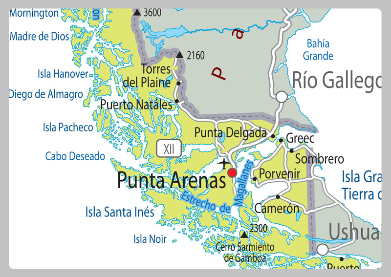 Chile Political Map