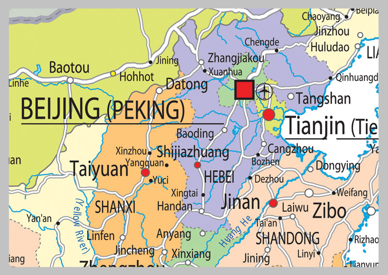 China Political Map