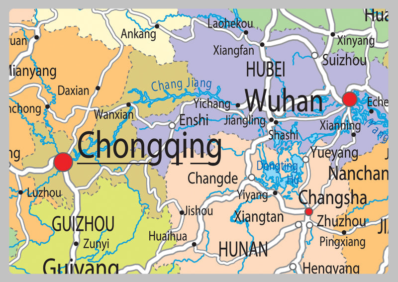 China Political Map