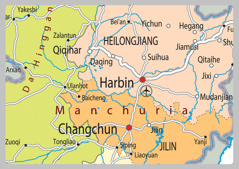 China Political Map