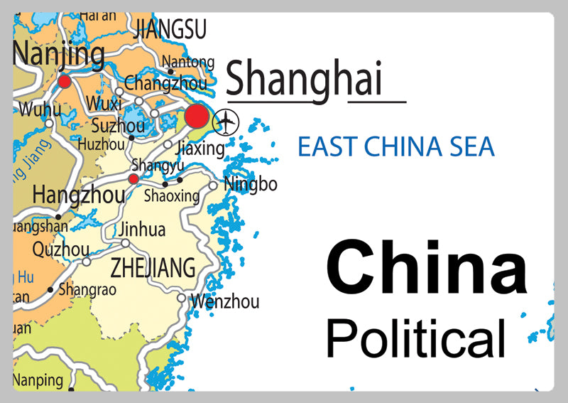 China Political Map