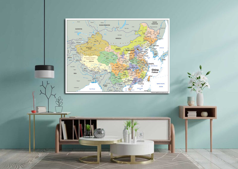 China Political Map