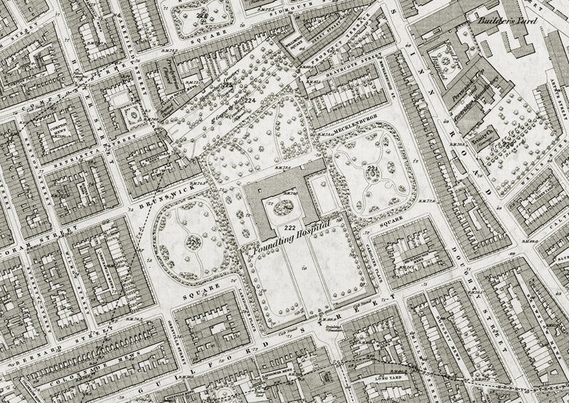 London 1872 Ordnance Survey Map - Sheet XXVI - Clerkenwell