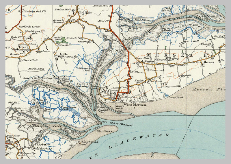 1920 Collection - Colchester Ordnance Survey Map