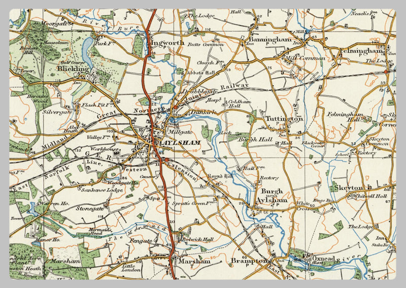 1920 Collection - Cromer Ordnance Survey Map