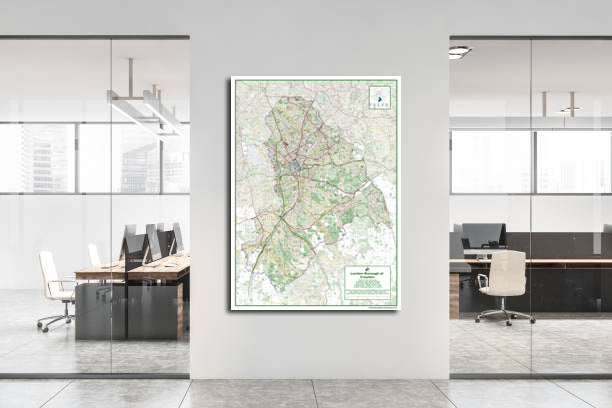 Croydon London Borough Map