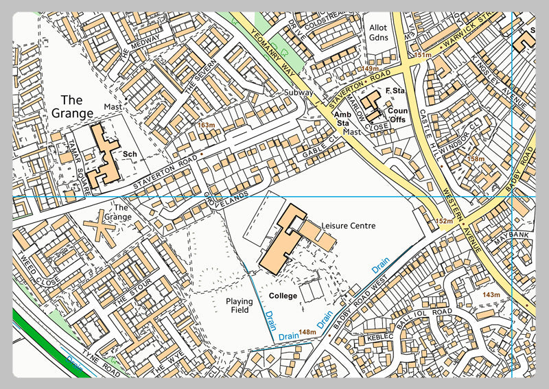 Daventry Postcode Daventry Street Map– I Love Maps