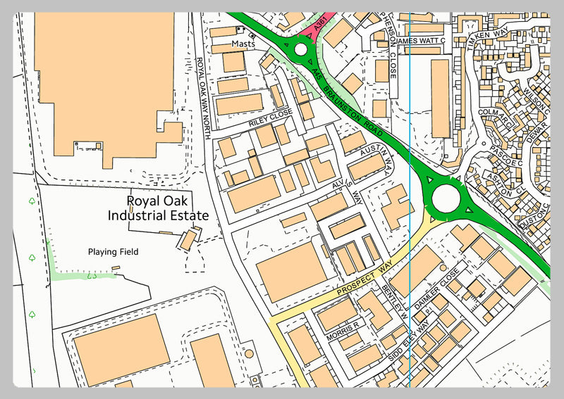 Daventry Postcode Daventry Street Map– I Love Maps