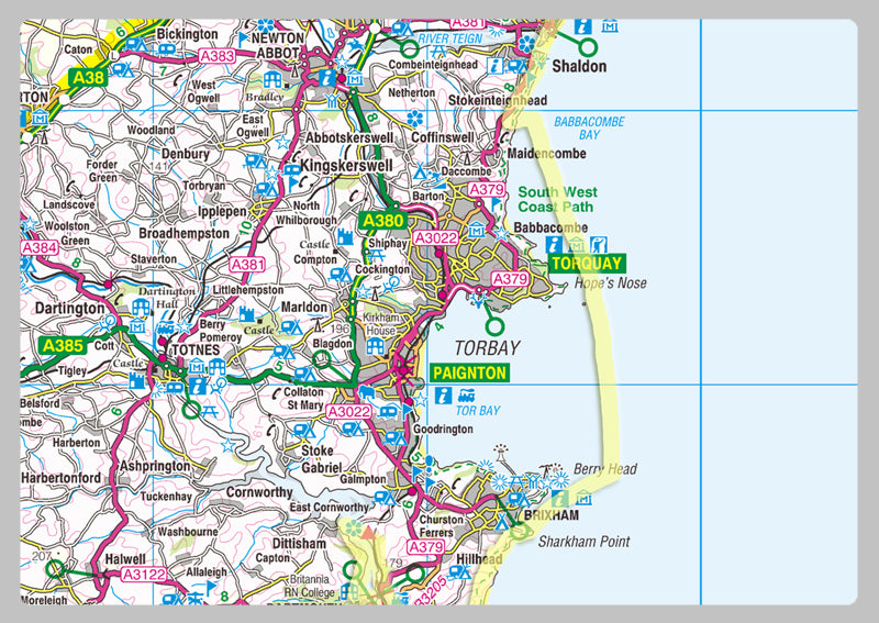 Devon County Map