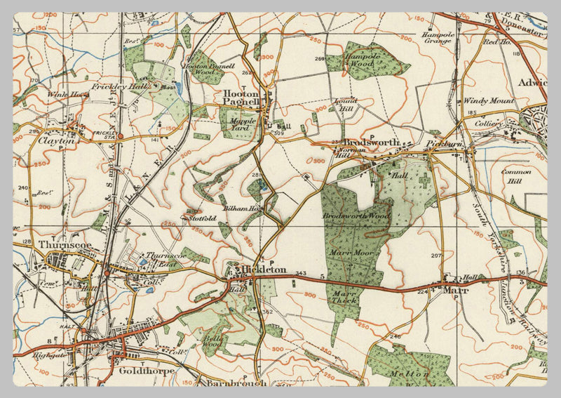 1920 Collection - Doncaster Ordnance Survey Map