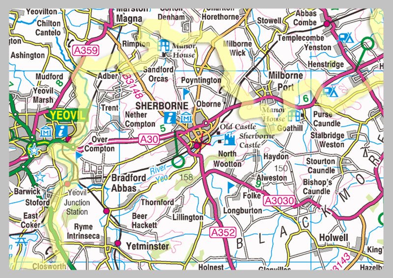 Dorset County Map