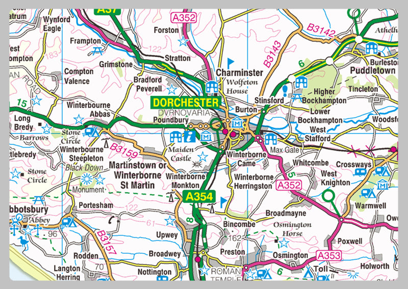 Dorset County Map