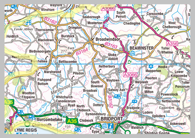 Dorset County Map