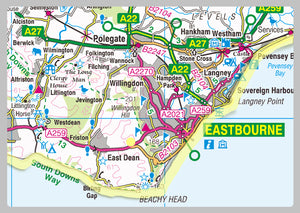 East Sussex County Map– I Love Maps